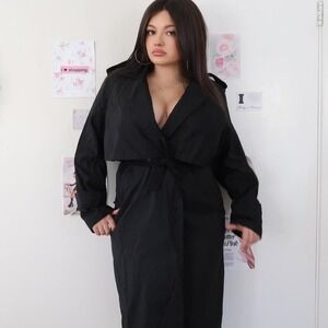 Wilsons Leather Suede Shearling Lined Hooded Jacket Tan Medium